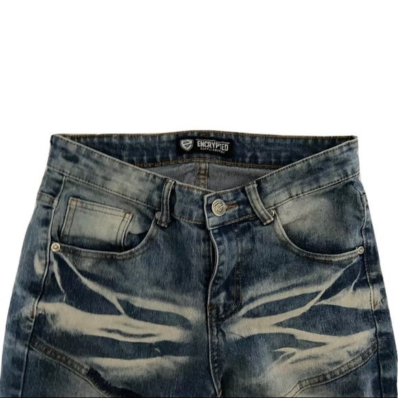 Encrypted Supply Company Men's 30x30 Acid Wash - Picture 3 of 4